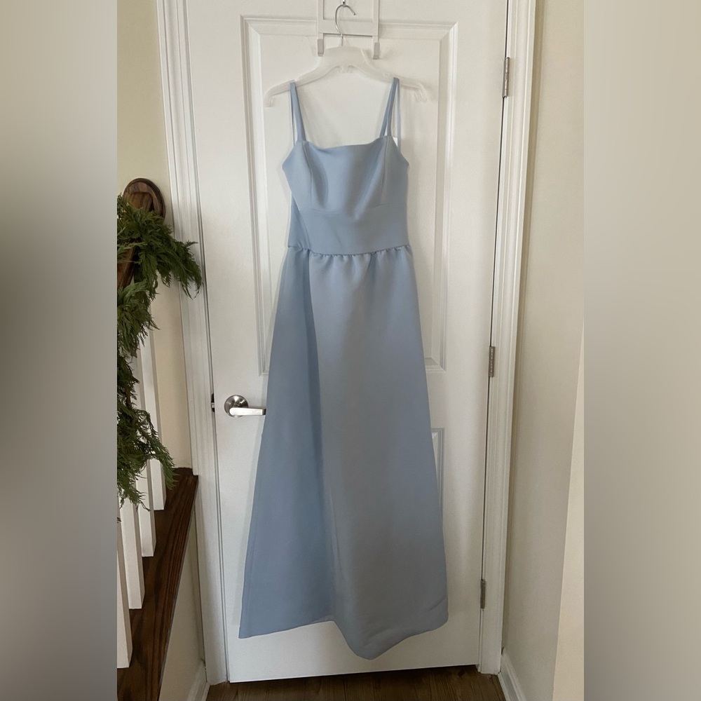 NWT Amsale Ever Gown - Ice blue